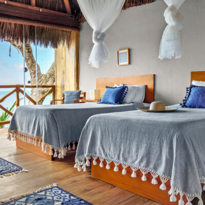 Deluxe Room W/ AC and two Twin Beds